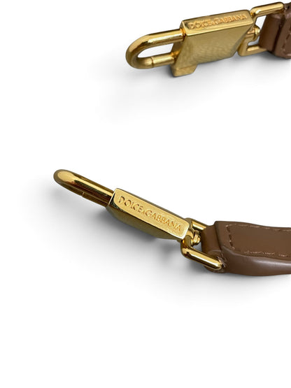 Dettaglio fermaglio dorato tracolla Dolce Gabbana My Sicily
