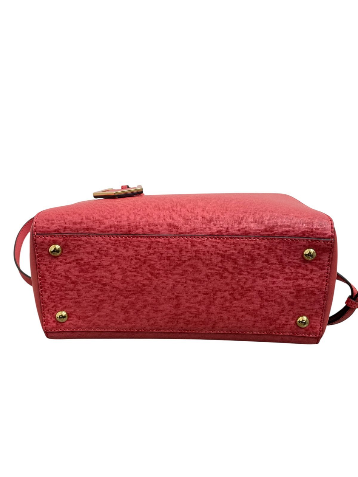 Fendi 2Jours borsa in pelle color rosa acceso - AgeVintage