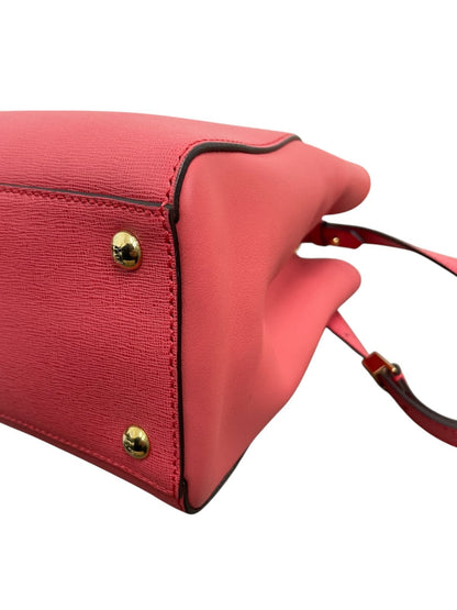 Fendi 2Jours borsa in pelle color rosa acceso - AgeVintage