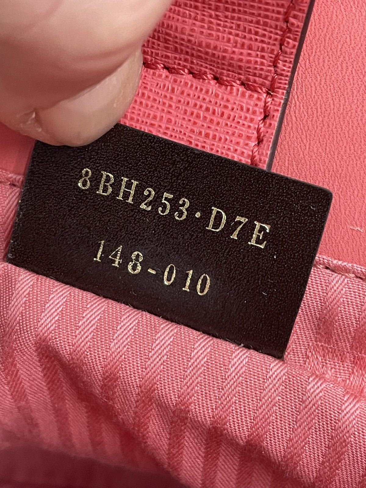 Fendi 2Jours borsa in pelle color rosa acceso - AgeVintage