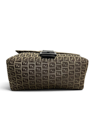 Fendi Baguette Zucchino vintage vista fondo borsa