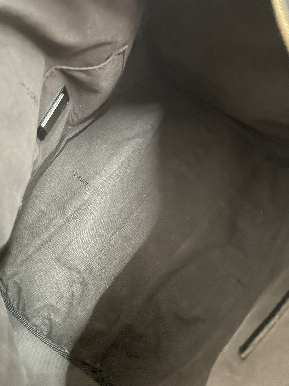 Fendi Bauletto Monogram FF Nero - Tela e Pelle - Pre - loved - AgeVintage