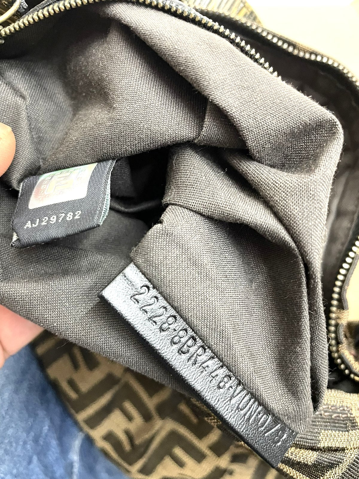 Fendi Chef Hobo in Tela Zucca - AgeVintage