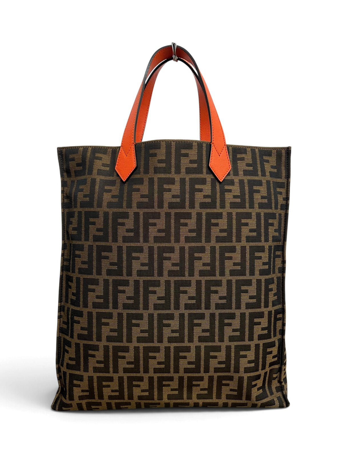 Fendi tote FF Zucca jacquard vista frontale