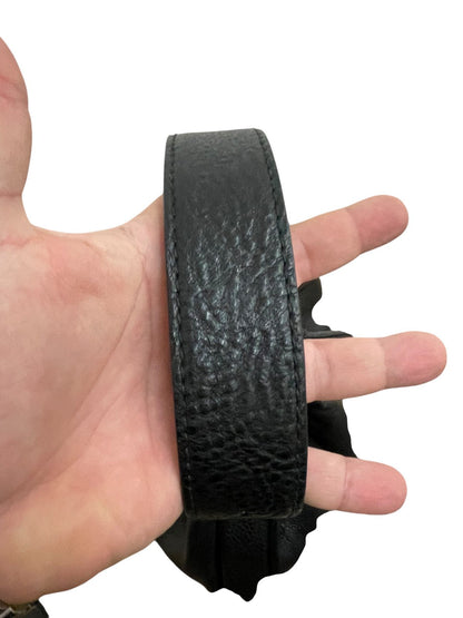 Gucci borsa Interlocking Icon Hobo in Pelle Nera - AgeVintage