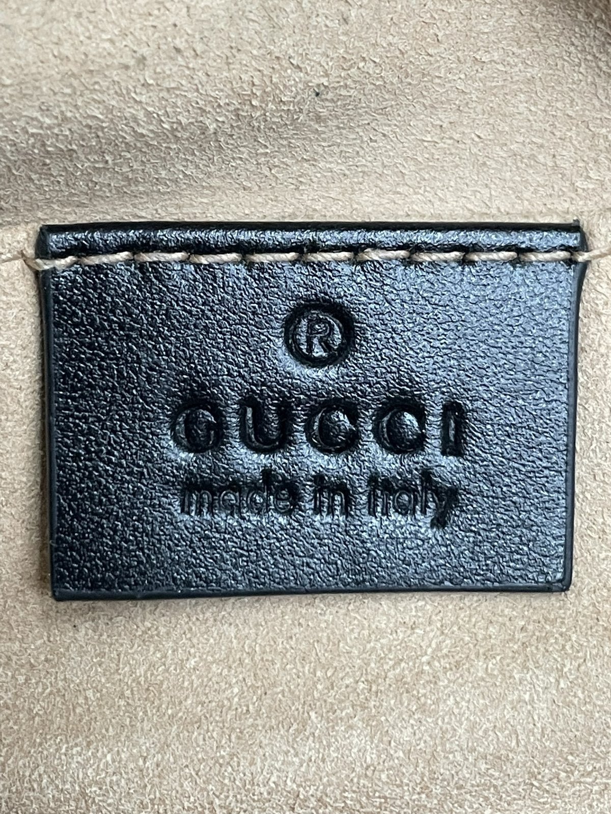 Gucci camera bag 24 cm in pelle colore nera - AgeVintage