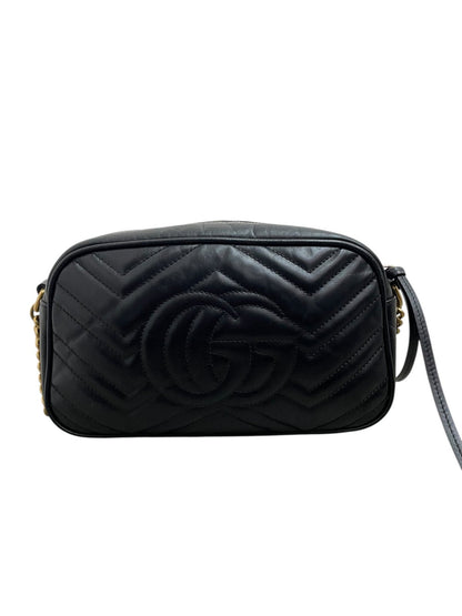 Gucci camera bag 24 cm in pelle colore nera - AgeVintage