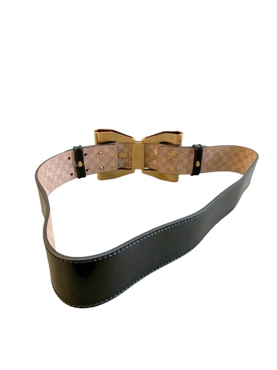 Gucci cintura in pelle lucida misura 85 - AgeVintage