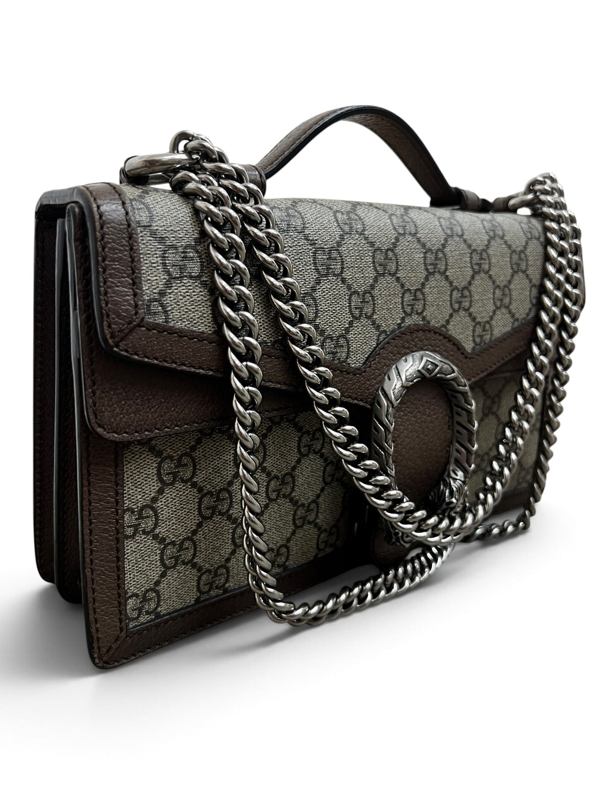 Gucci Dionysus Small tre quarti vista frontale sinistra