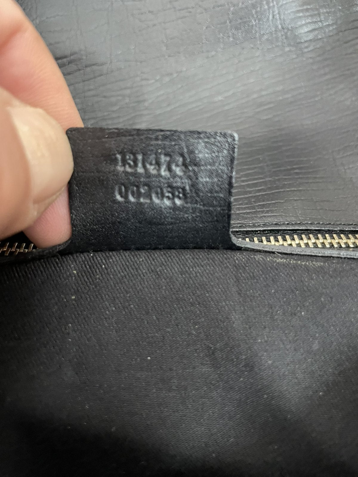 Gucci Horsebit borsa a spalla in tela GG nera e fascia web - AgeVintage