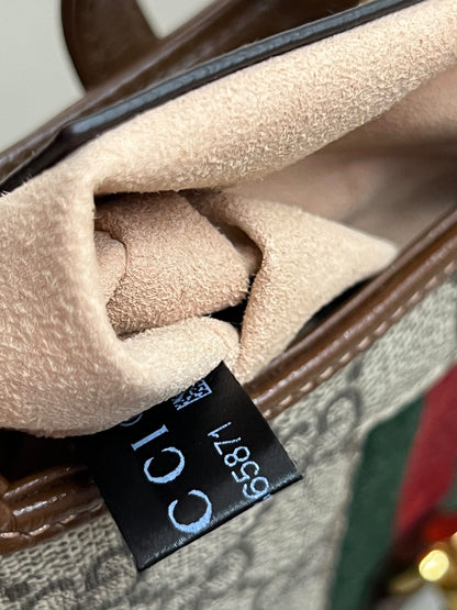 Etichetta seriale interna Gucci Jackie 1961 Mini