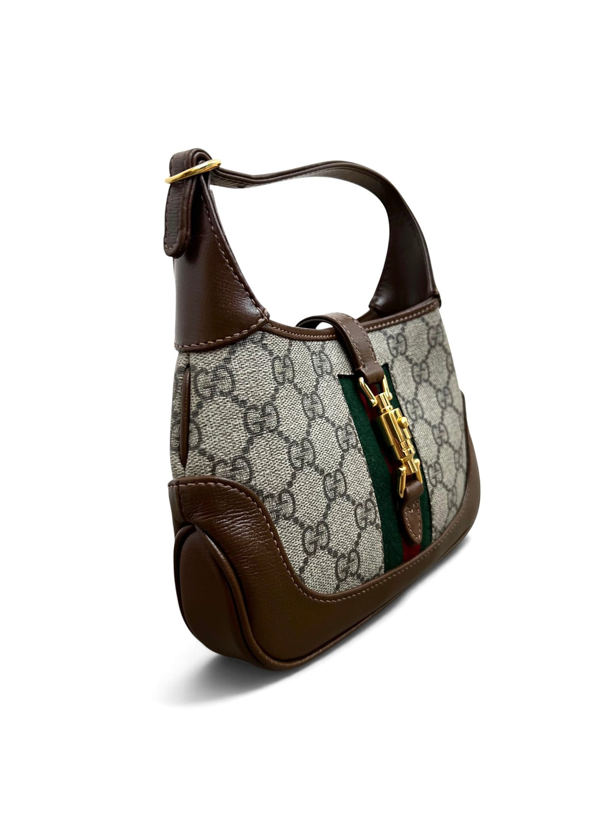 Gucci Jackie 1961 Mini GG Supreme vista laterale sinistra