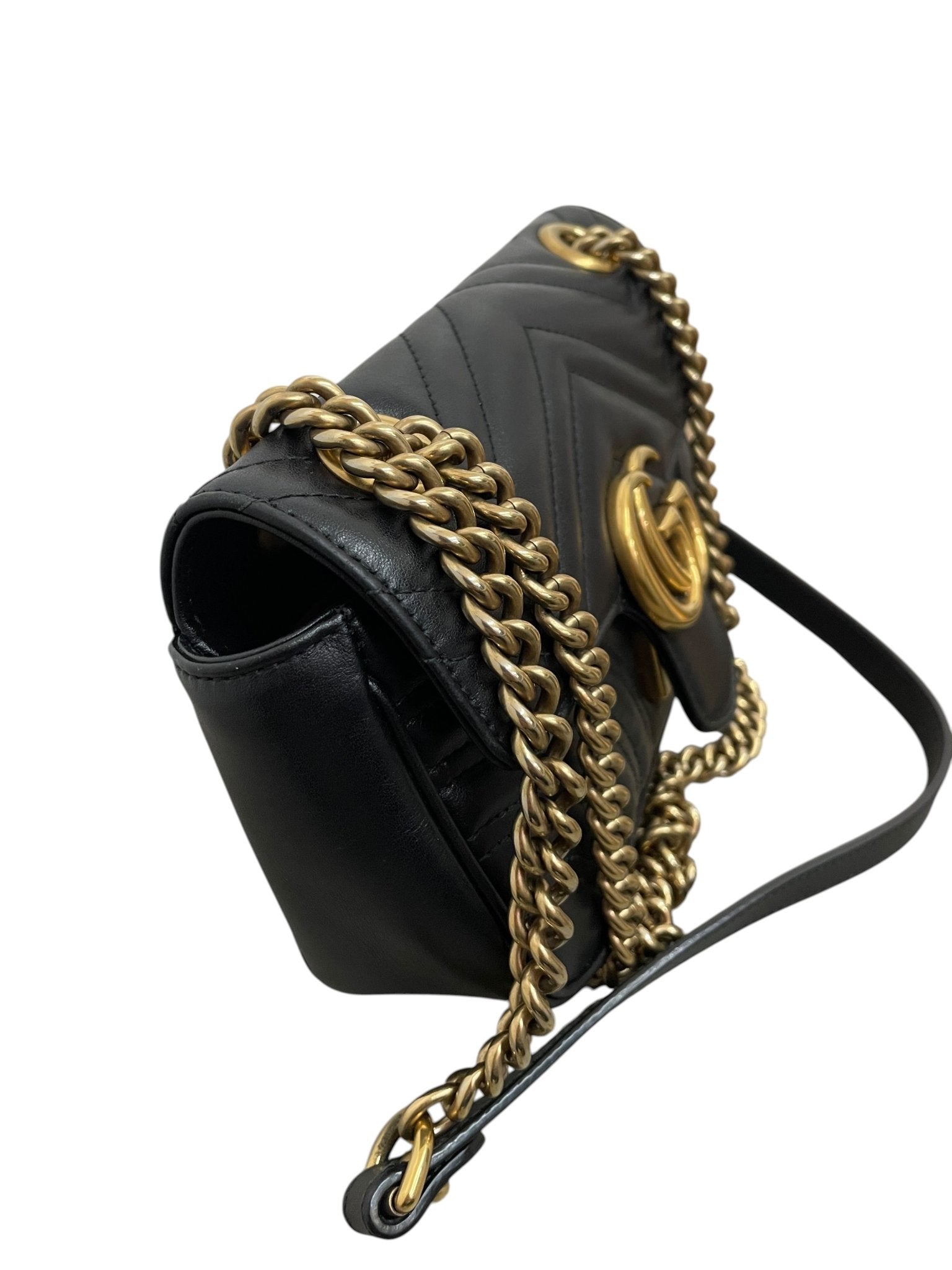 Gucci marmont 22 cm borsa a spalla crossbody - AgeVintage