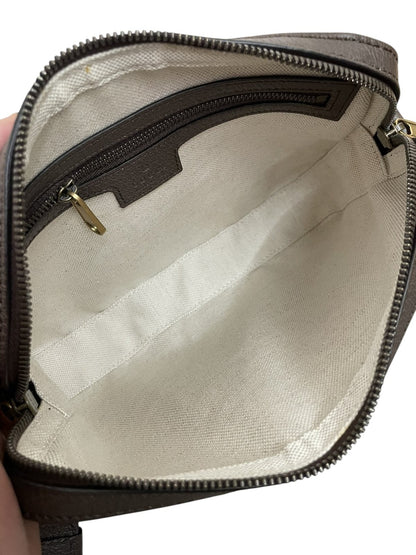 Interno foderato della borsa pochette da uomo Gucci Ophidia - agevintage