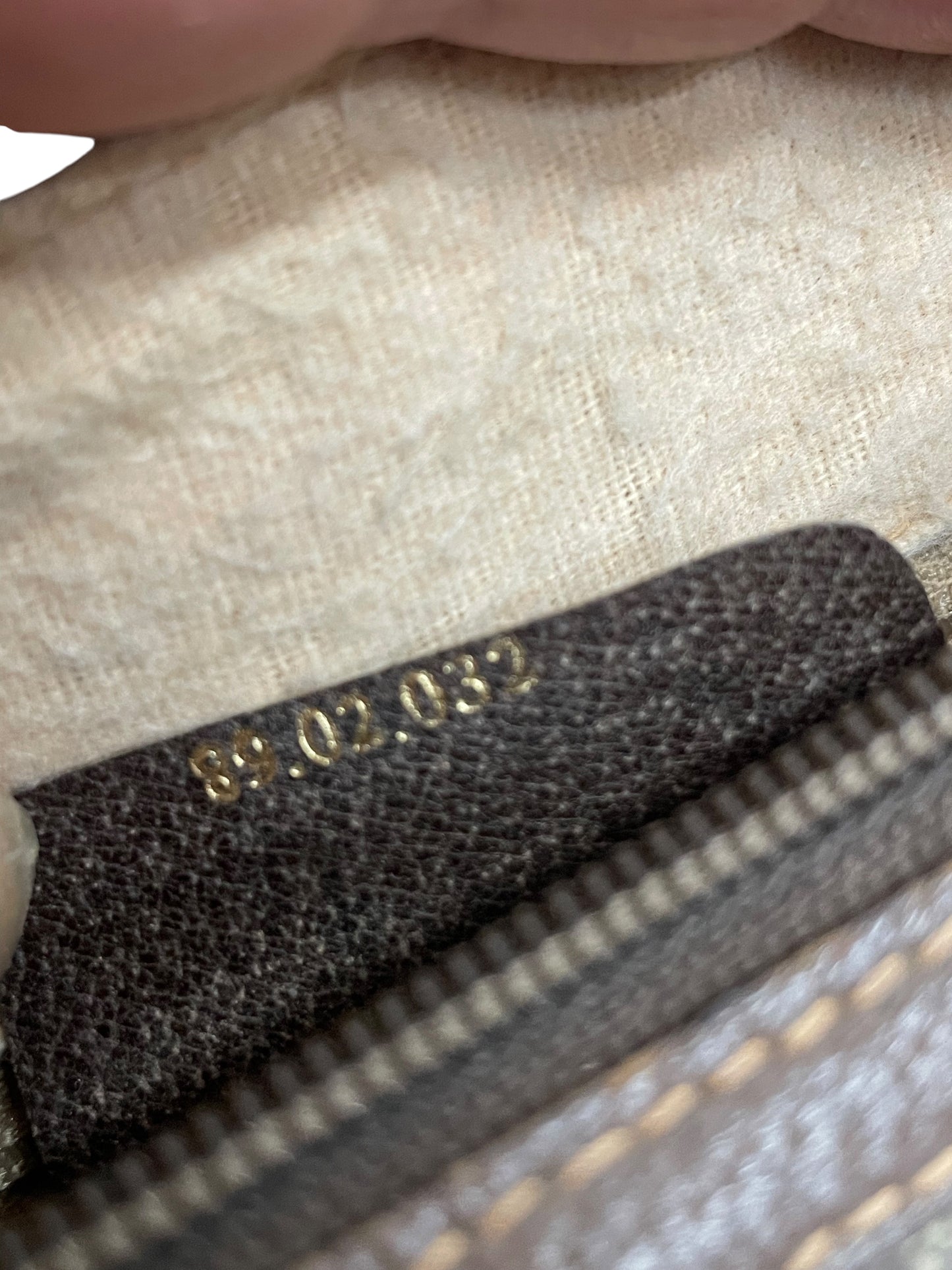 Numero seriale interno Gucci Ophidia 89.02.032