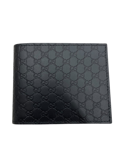 Gucci portafoglio uomo Microguccissima nero esterno fronte