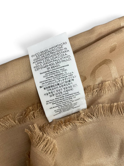 Cartellino distribuzione internazionale Gucci Logistica SPA