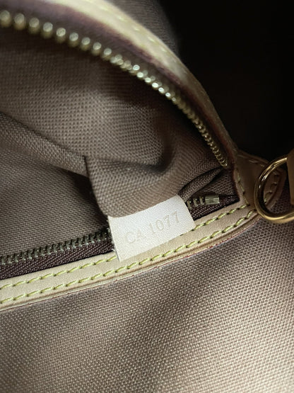Dettaglio del codice di autenticità seriale Data Code CA1077 Louis Vuitton - agevintage
