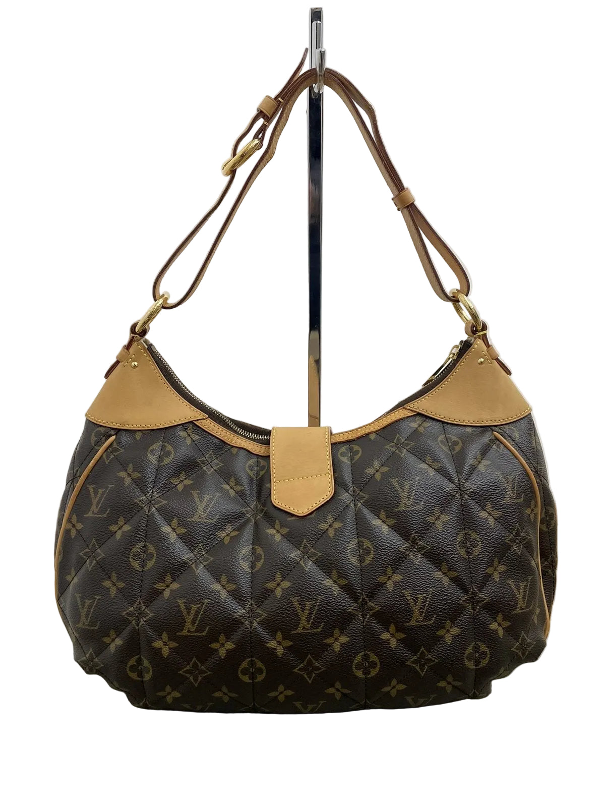 Vista posteriore della borsa Louis Vuitton Étoile GM in tela trapuntata