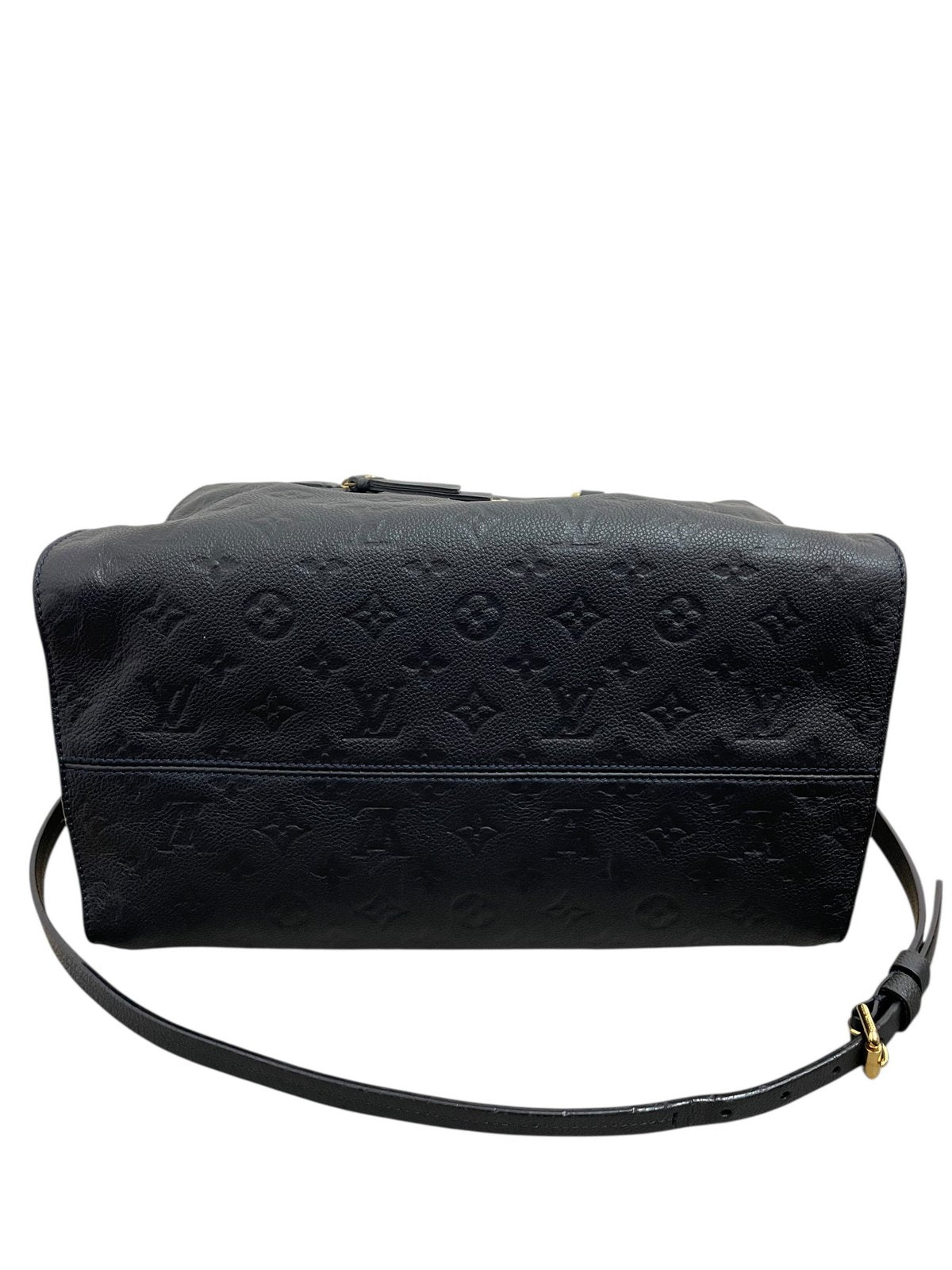 Louis Vuitton Lumineuse PM in pelle colore blu navy - AgeVintage
