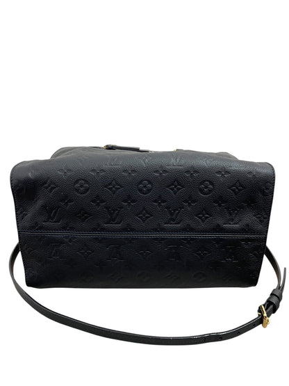 Louis Vuitton Lumineuse PM in pelle colore blu navy - AgeVintage