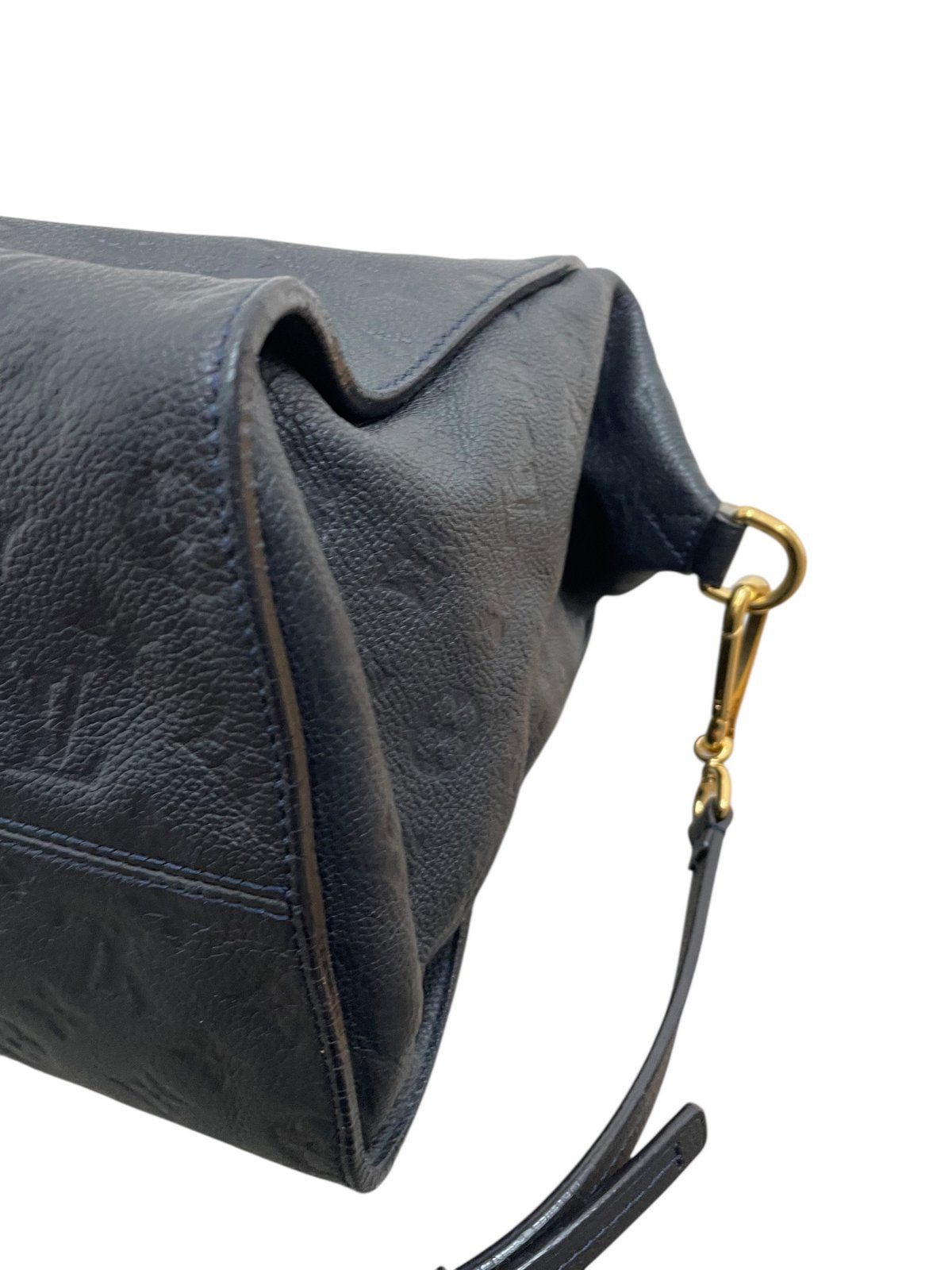 Louis Vuitton Lumineuse PM in pelle colore blu navy - AgeVintage