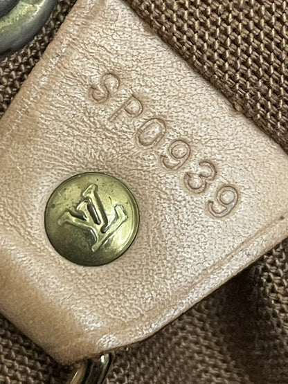 Codice di autenticità seriale Data Code SP0939 impresso all'interno dello zaino - agevintage