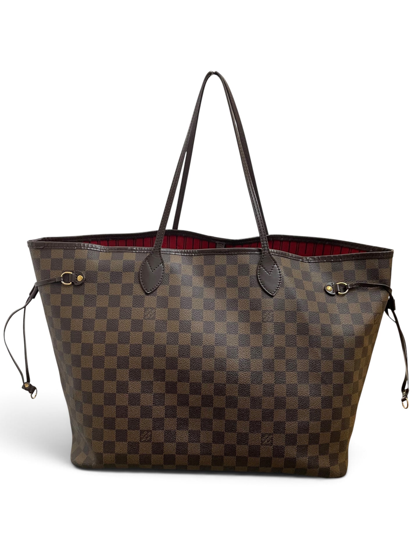 Louis Vuitton Neverfull GM Damier Ebene vista retro