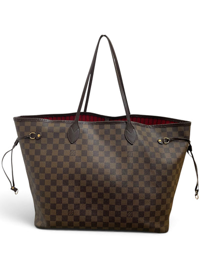 Louis Vuitton Neverfull GM Damier Ebene vista retro
