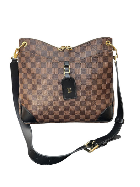 Louis Vuitton Odeon MM Damier Ebene borsa tracolla - AgeVintage