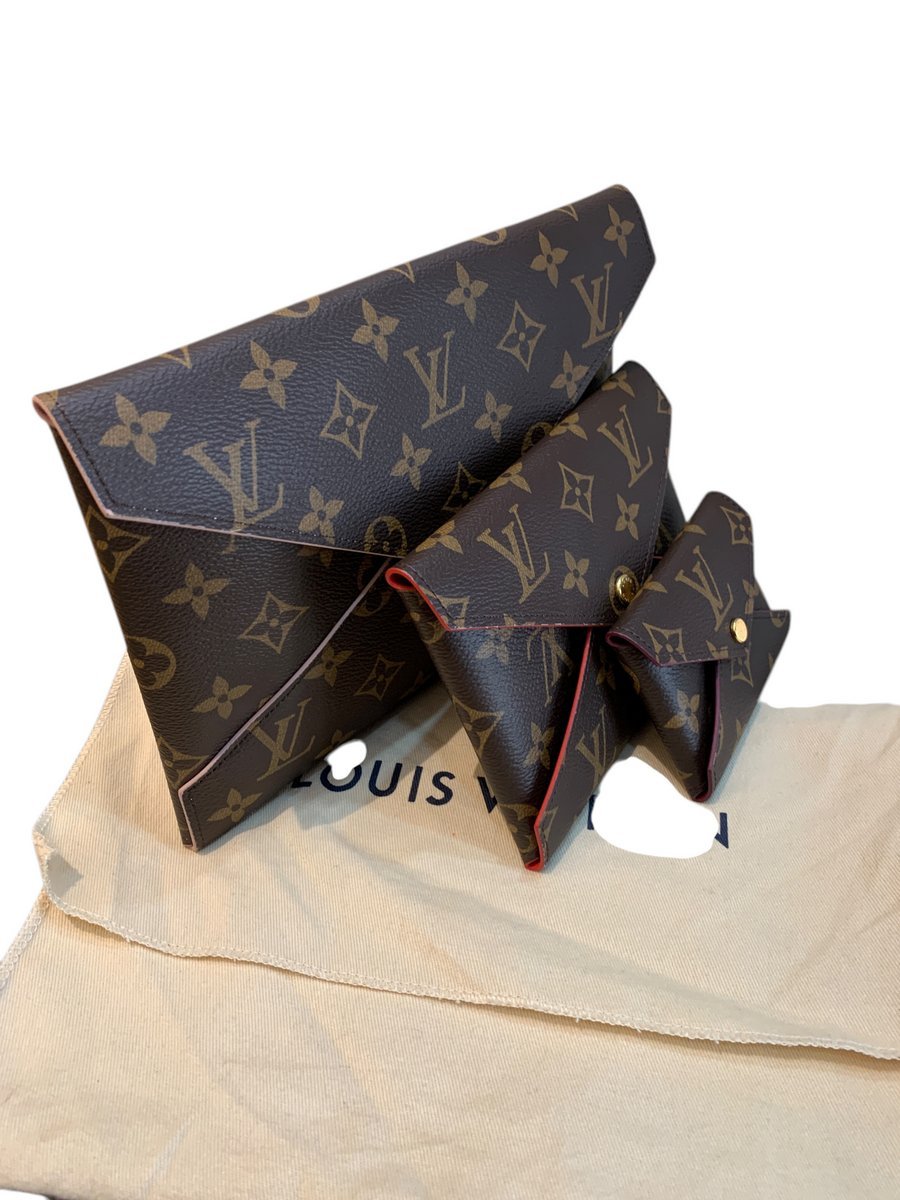 Louis Vuitton pochette Kirigami in tela monogram M62034 - AgeVintage