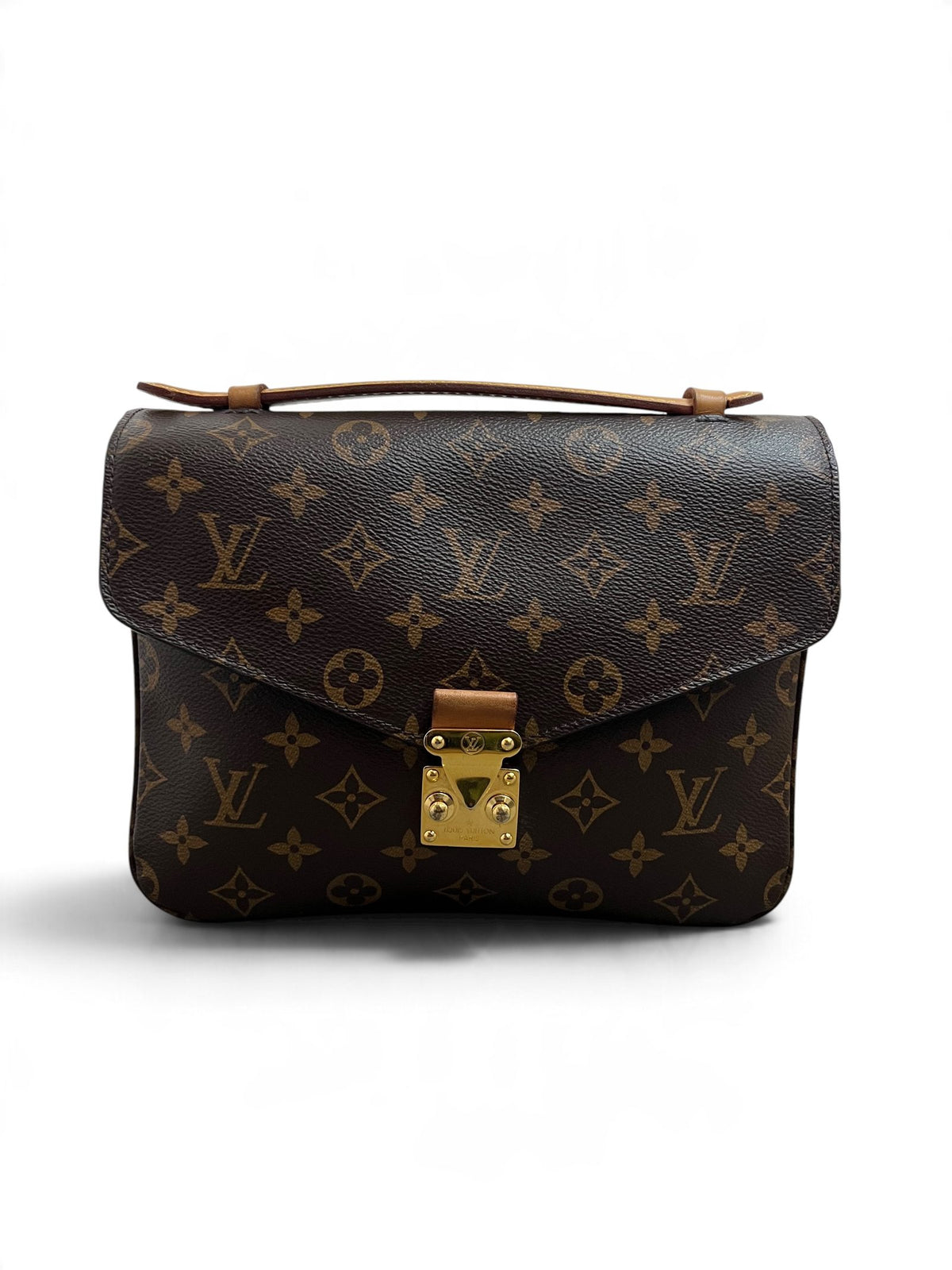 Louis Vuitton Pochette Métis Monogram, vista frontale senza tracolla