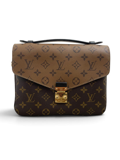 Louis Vuitton Pochette Métis Monogram Reverse vista frontale