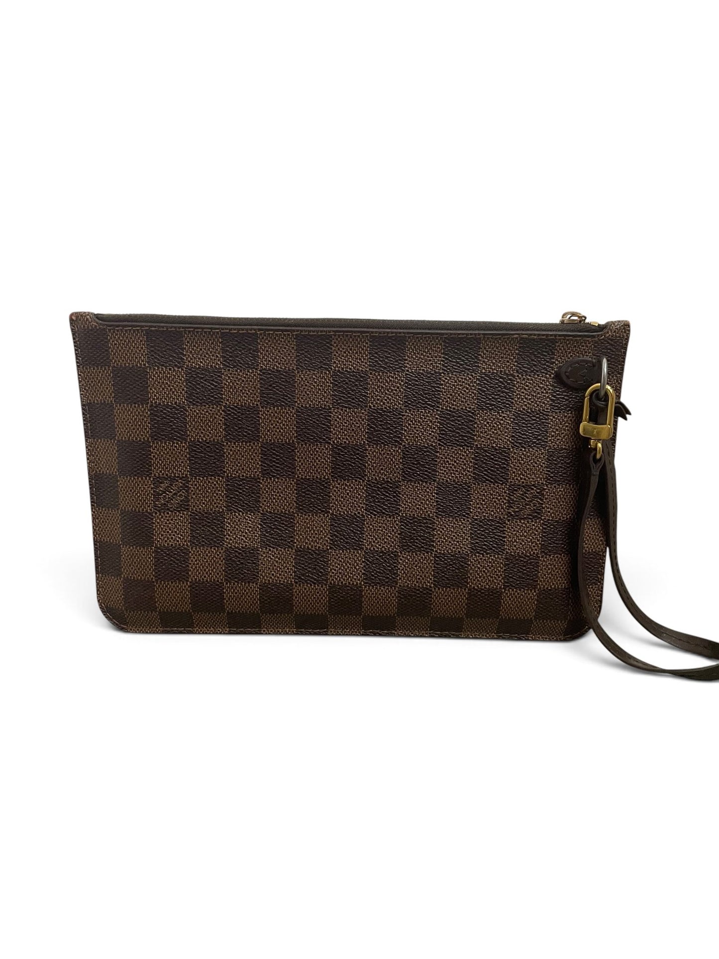 Retro pochette Louis Vuitton Neverfull Damier Ebene
