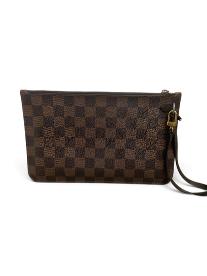 Retro pochette Louis Vuitton Neverfull Damier Ebene