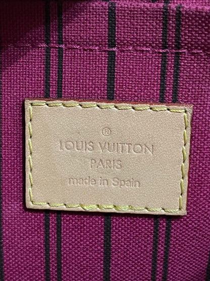 Tag Louis Vuitton Paris made in Spain Pochette Neverfull