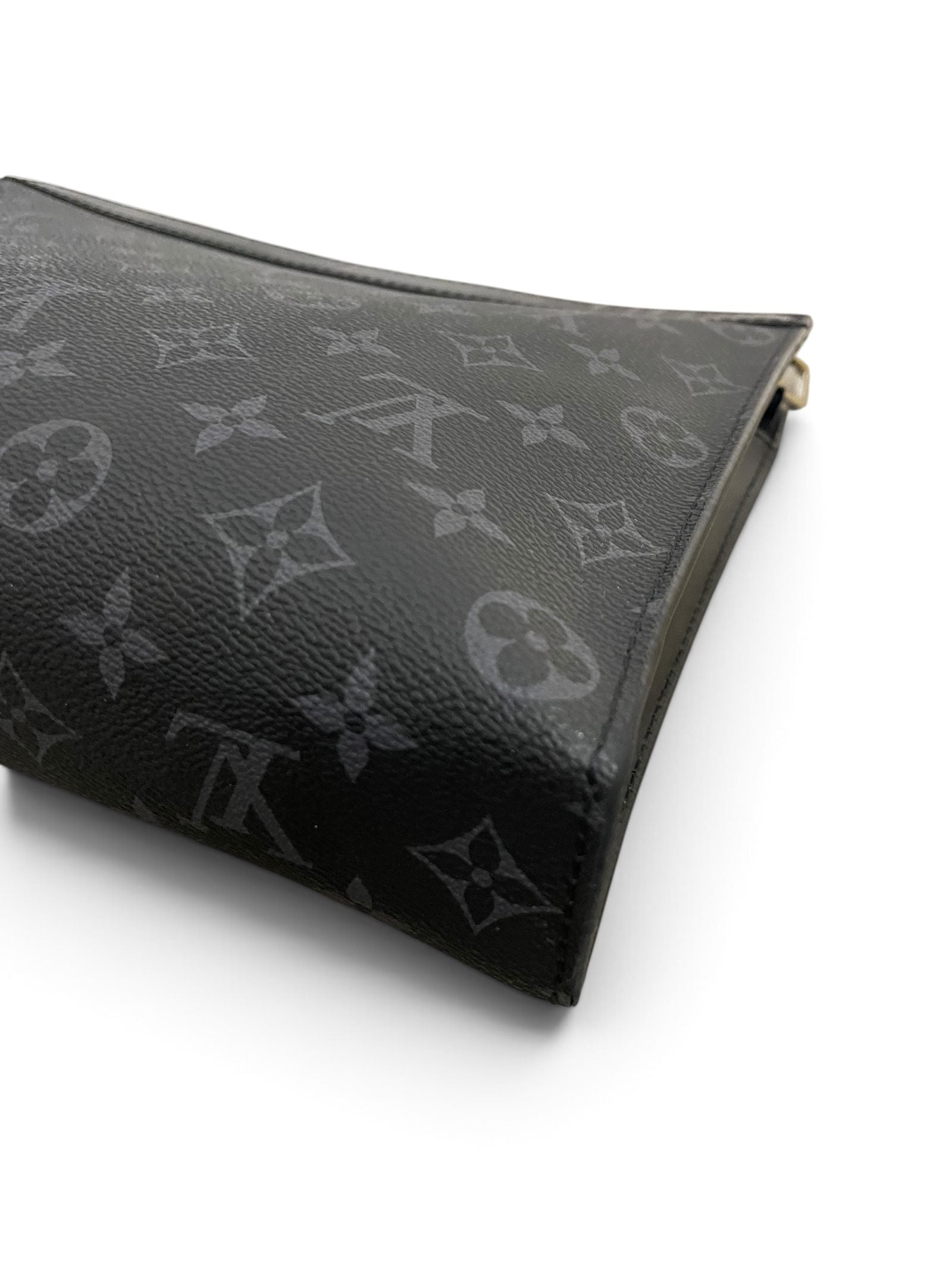 Angolo basso Pochette Louis Vuitton Eclipse nera