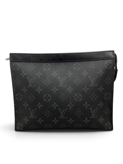 Fronte Louis Vuitton Pochette Voyage MM Monogram Eclipse