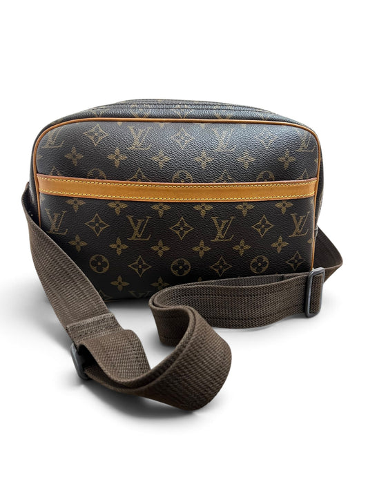 Louis Vuitton Reporter PM monogram canvas marrone con tracolla