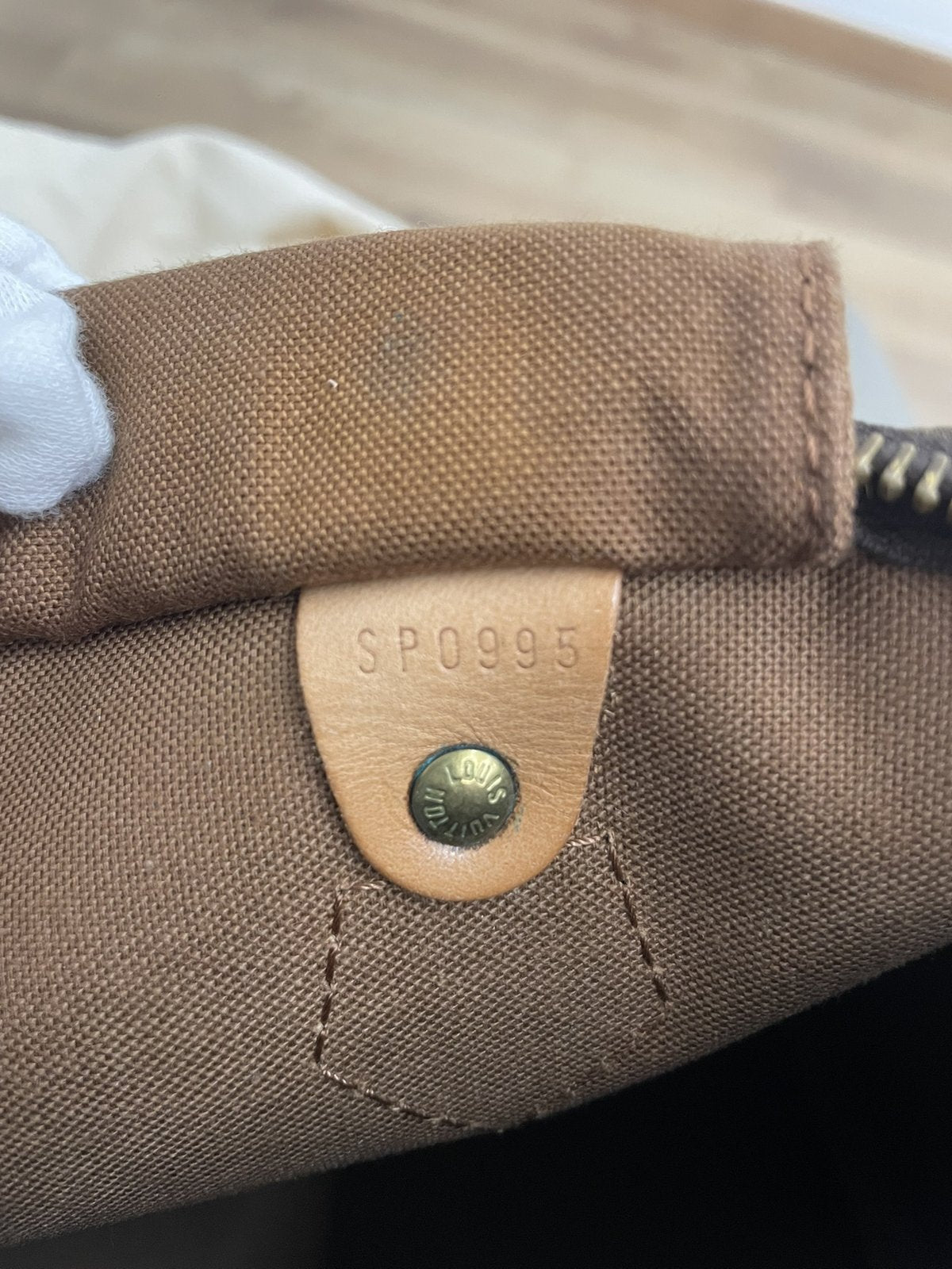 Louis Vuitton Speedy 30 Monogram SP0995 - AgeVintage