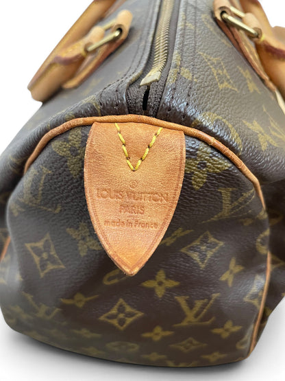 Tab in pelle Louis Vuitton Paris made in France dettaglio