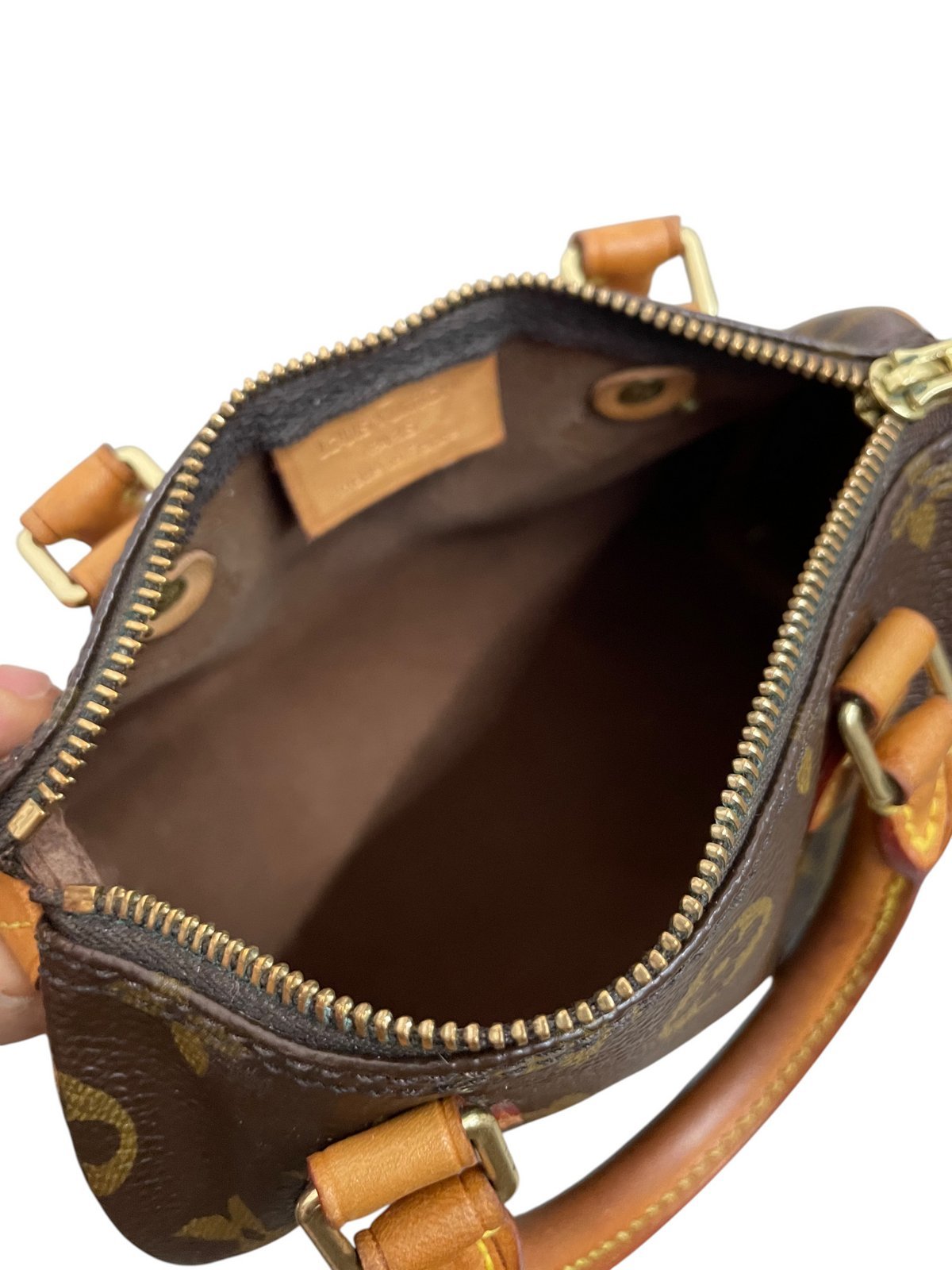 Louis Vuitton Speedy nano in tela monogram TH0016 - AgeVintage
