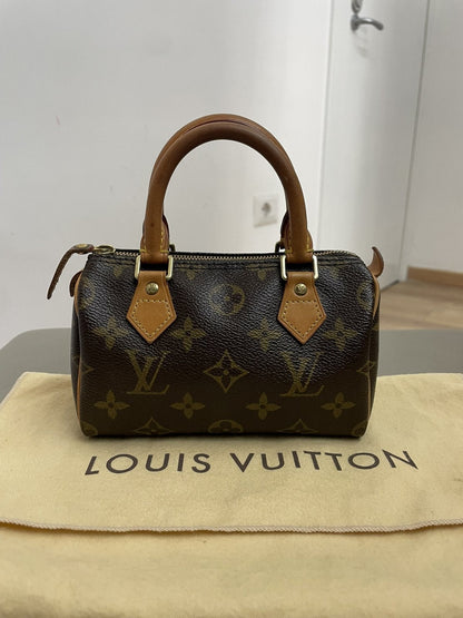 Louis Vuitton Speedy nano in tela monogram TH0016 - AgeVintage