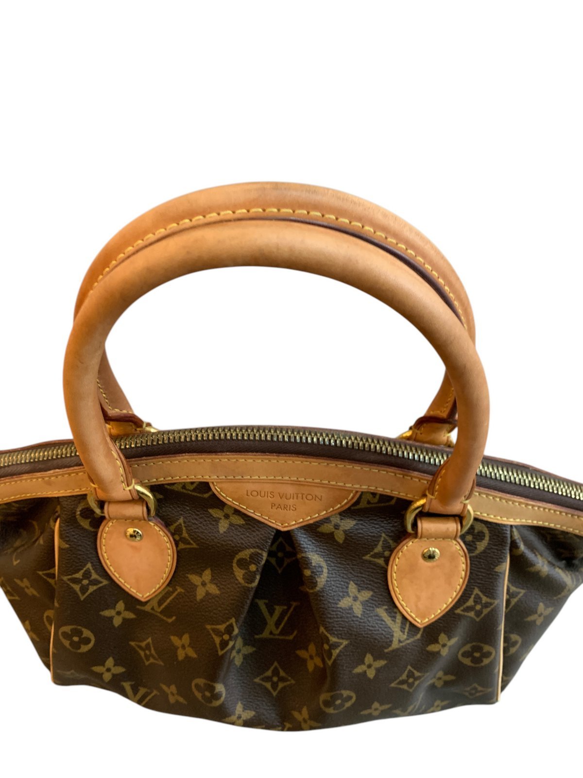 Louis Vuitton Tivoli PM borsa a mano in tela monogram - AgeVintage