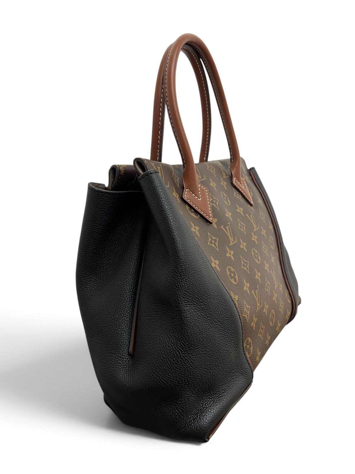 Louis Vuitton W Tote MM vista laterale sinistra