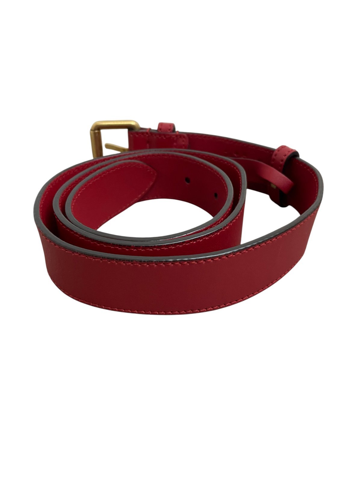 Marsupio Gucci GG Marmont in Pelle Matelassé Rosso - AgeVintage