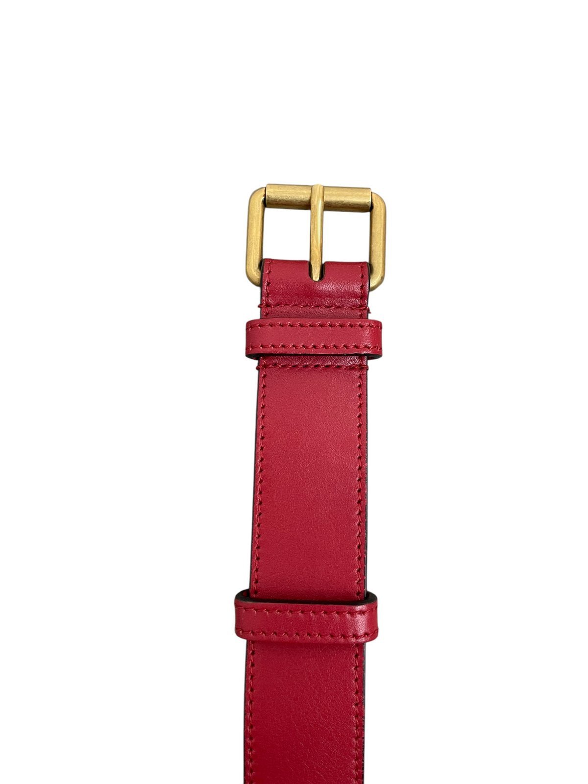 Marsupio Gucci GG Marmont in Pelle Matelassé Rosso - AgeVintage