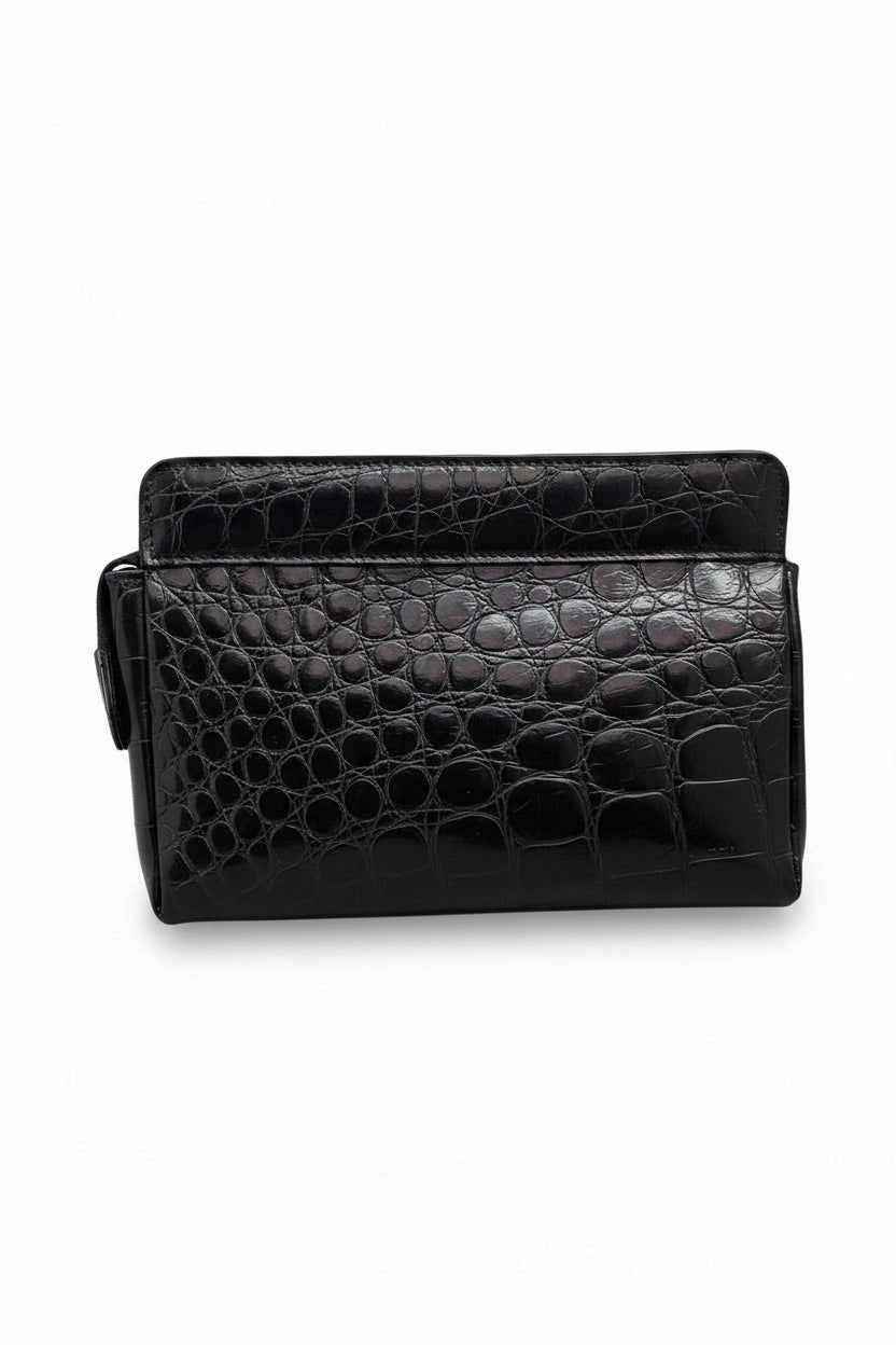 Pochette Vintage Fendi Pelle Stampa Cocco | Eccellenti Condizioni - AgeVintage