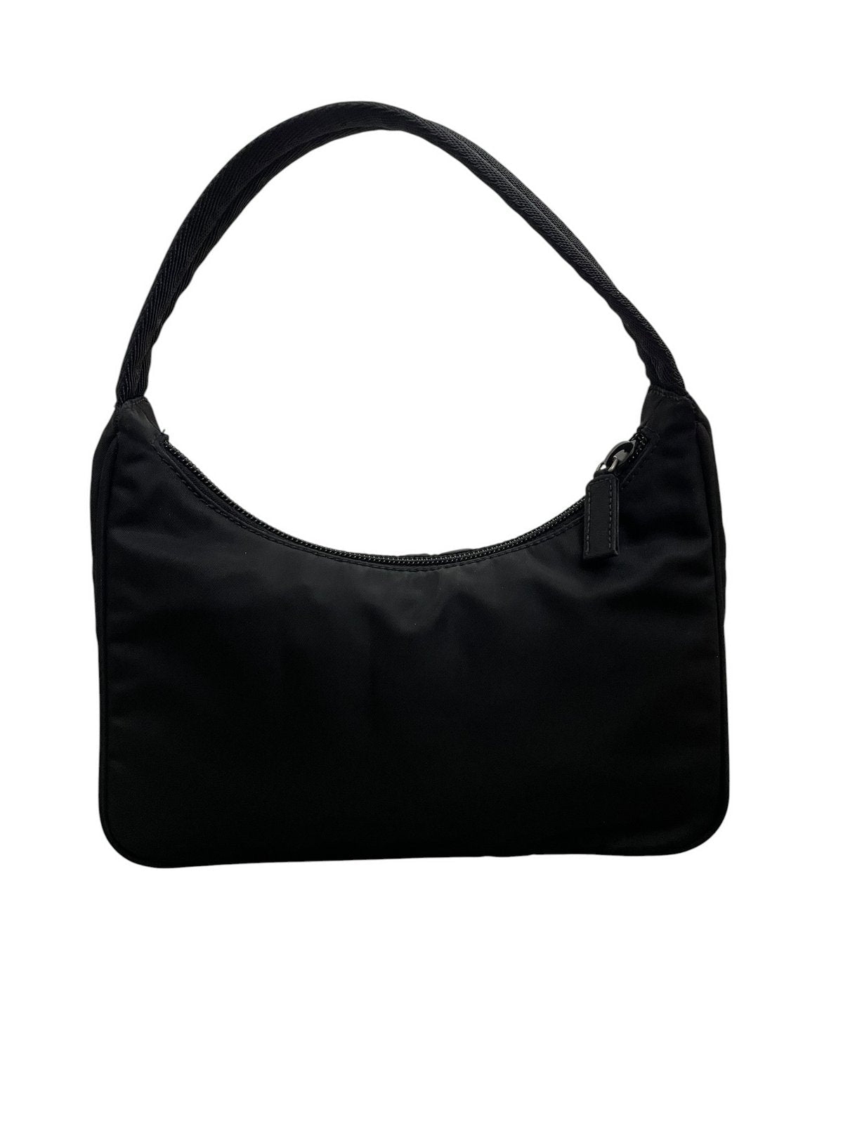 Prada Mini Hobo in Nylon Nero - AgeVintage