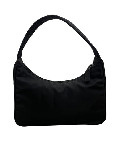 Prada Mini Hobo in Nylon Nero - AgeVintage